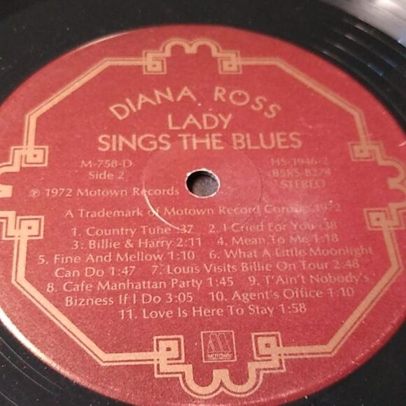 Diana Ross Lady Sings The Blues Vinyl Record - Picture 13 of 13